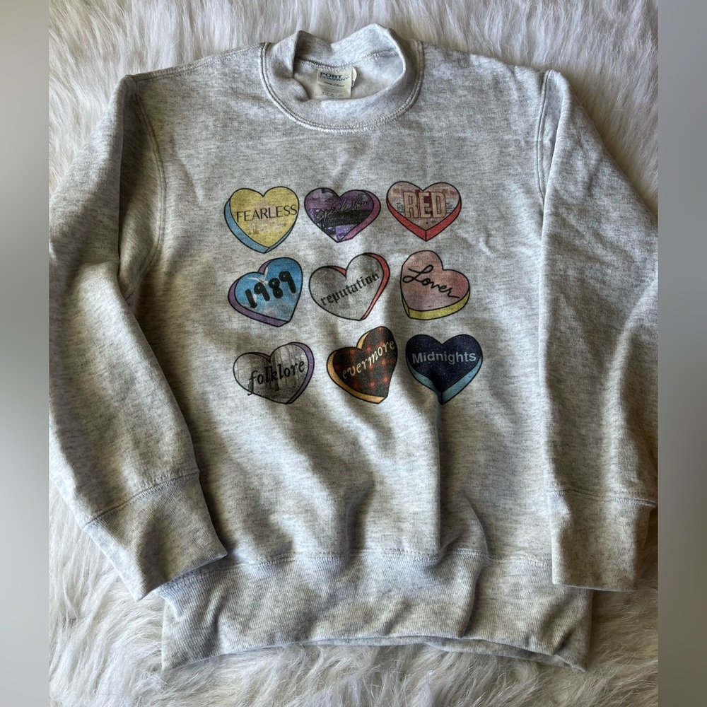 Taylor Swift Inspired Crewneck Youth Small